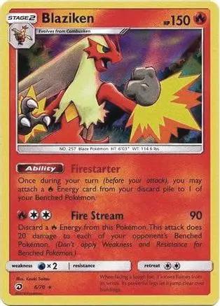Blaziken (Dragon Majesty) 006/070 - Deck Exclusives