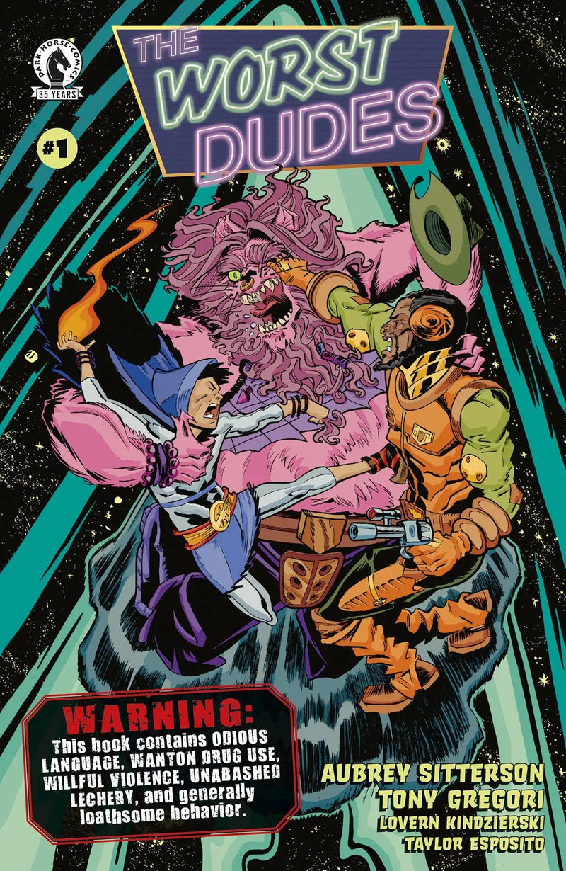 Worst Dudes #1 (Of 5) Tony Gregori Aubrey Sitterson (06/02/2021) Dark Horse