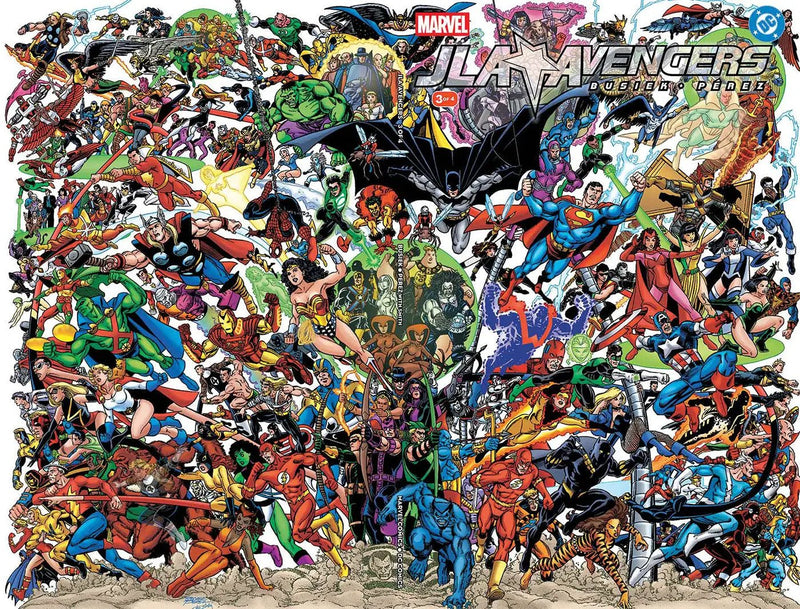 JLA Avengers #3 A Facsimile Edition Wraparound Cover (07/22/2026) Marvel