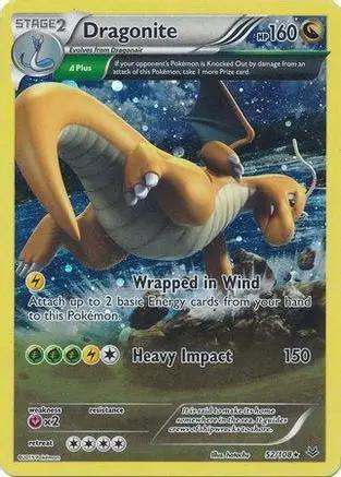 Dragonite (Cosmo Holo) 052 - Miscellaneous Cards & Products Holofoil