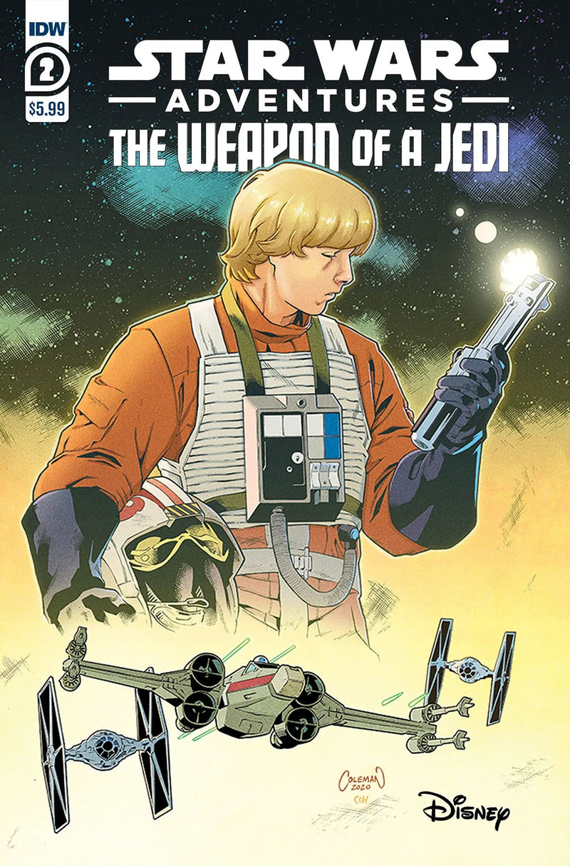 Star Wars Adventures Weapon Of A Jedi #2 (Of 2) Ruairi Coleman Jason Fry (C: 1-0-0) (06/23/2021) Idw