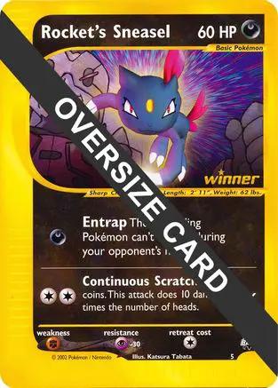 Rocket's Sneasel 005 - Jumbo Cards