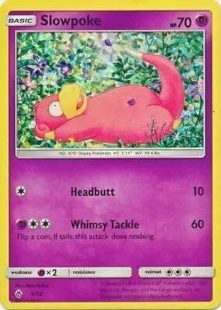 Slowpoke 005/12 - McDonalds Promos 2018 Holofoil