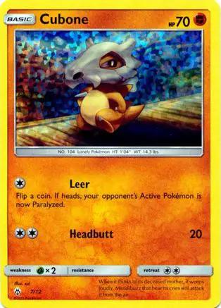 Cubone 007/012 - McDonalds Promos 2018 Holofoil