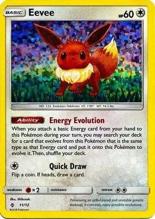 Eevee 011/012 - McDonalds Promos 2018 Holofoil