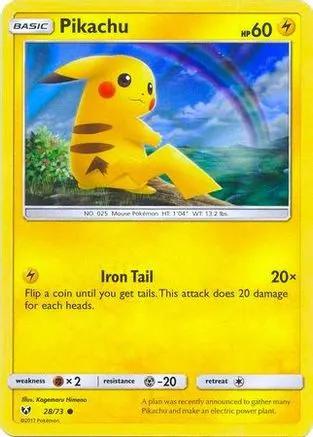Pikachu (Water Web Holo) 028/73 - Miscellaneous Cards & Products Holofoil