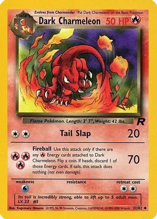 Dark Charmeleon [W Stamped] 032/82 - WoTC Promo