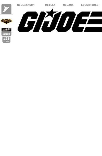 Gi Joe #25 H Blank Sketch Night Force Variant (08/19/2026) Image