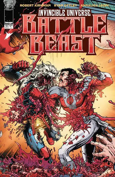 Invincible Universe Battle Beast #12 C 1:10 Chris Burnham & Brian Reber Connecting Variant (08/19/2026) Image