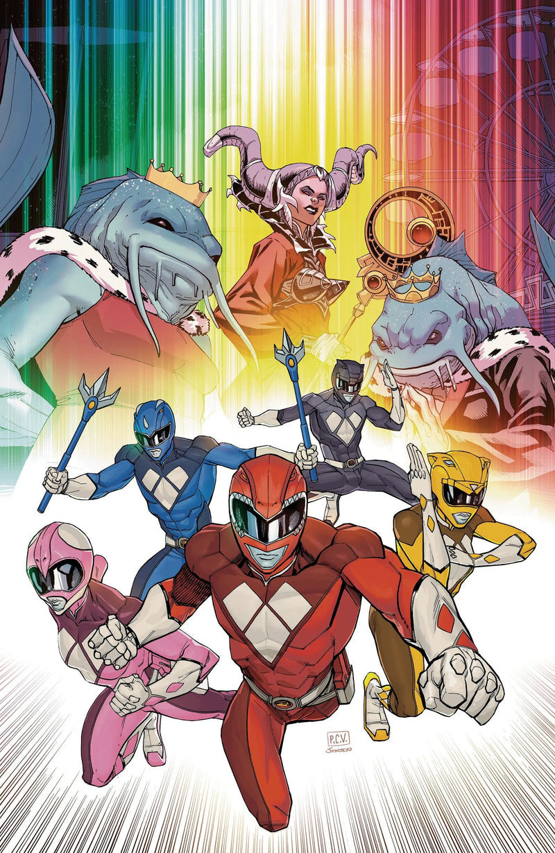Mighty Morphin Power Rangers (2026) #4 F 1:10 Foil Variant Virgin Foil Sevy (09/30/2026) Boom