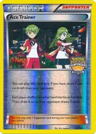 Ace Trainer 069/98 - League & Championship Cards - Reverse Holofoil