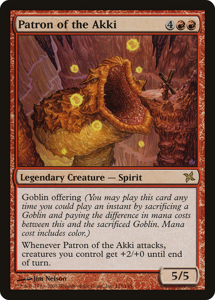 Patron of the Akki (BOK-115) - Betrayers of Kamigawa