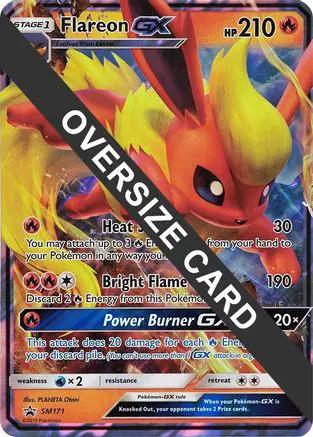 Flareon GX (SM Black Star Promo) SM171 - Jumbo Cards Holofoil