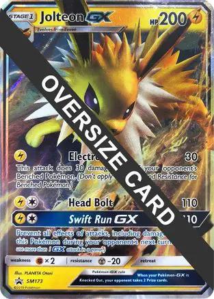 Jolteon GX (SM Black Star Promo) SM173 - Jumbo Cards Holofoil