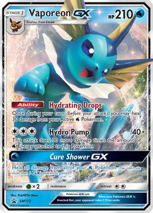 Vaporeon GX SM172/248 - SM Promos Holofoil