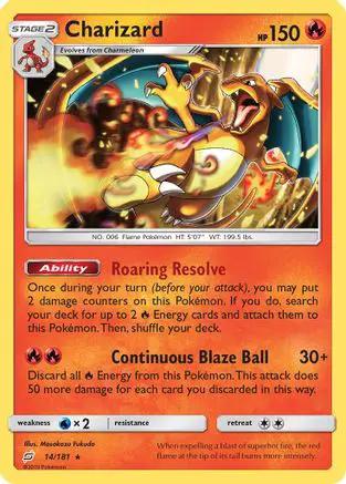 Charizard 014/181 - SM  Team Up