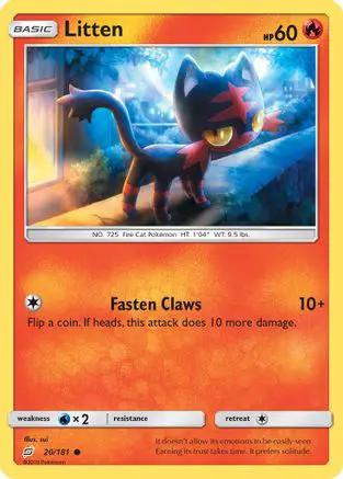 Litten 020/181 - SM  Team Up