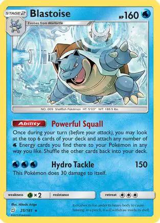 Blastoise 025/181 - SM  Team Up