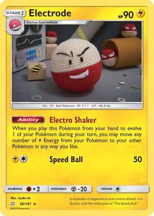 Electrode 039/181 - SM  Team Up Holofoil