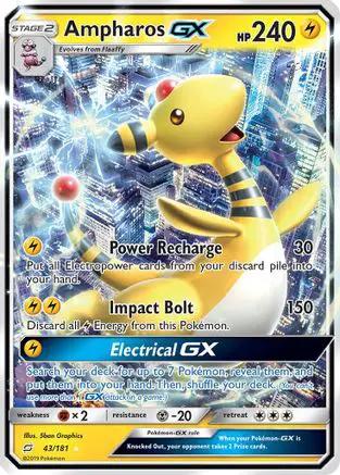 Ampharos GX 043/181 - SM  Team Up Holofoil