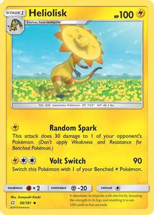 Heliolisk 050/181 - SM  Team Up Reverse Holofoil