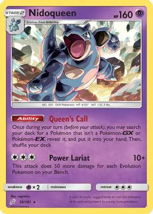 Nidoqueen 056/181 - SM  Team Up