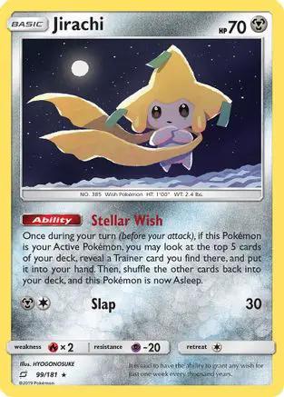 Jirachi 099/181 - SM  Team Up Holofoil