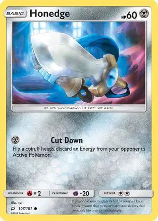 Honedge 107/181 - SM  Team Up Reverse Holofoil
