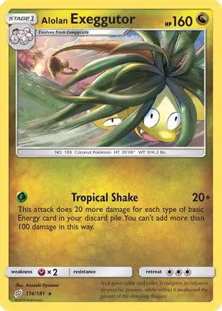 Alolan Exeggutor 114/181 - SM  Team Up