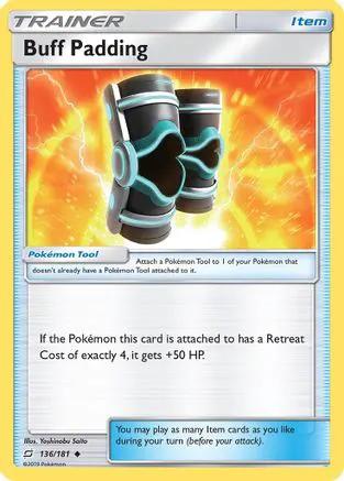Buff Padding 136/181 - SM  Team Up Reverse Holofoil