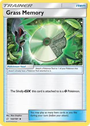 Grass Memory 143/181 - SM  Team Up Reverse Holofoil