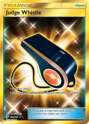 Judge Whistle (Secret) 194/181 - SM  Team Up Holofoil