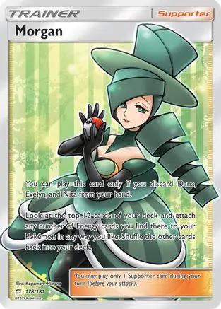 Morgan (Full Art) 178/181 - SM  Team Up Holofoil