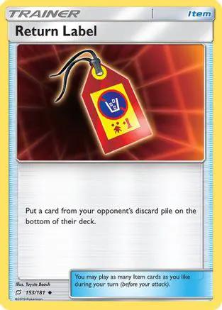 Return Label 153/181 - SM  Team Up