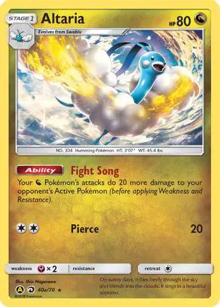Altaria 40a/70 - Alternate Art Promos Holofoil
