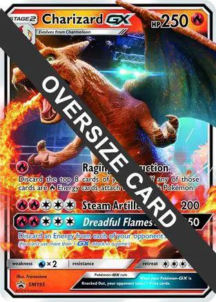Charizard GX (SM Black Star Promo) SM195 - Jumbo Cards Holofoil