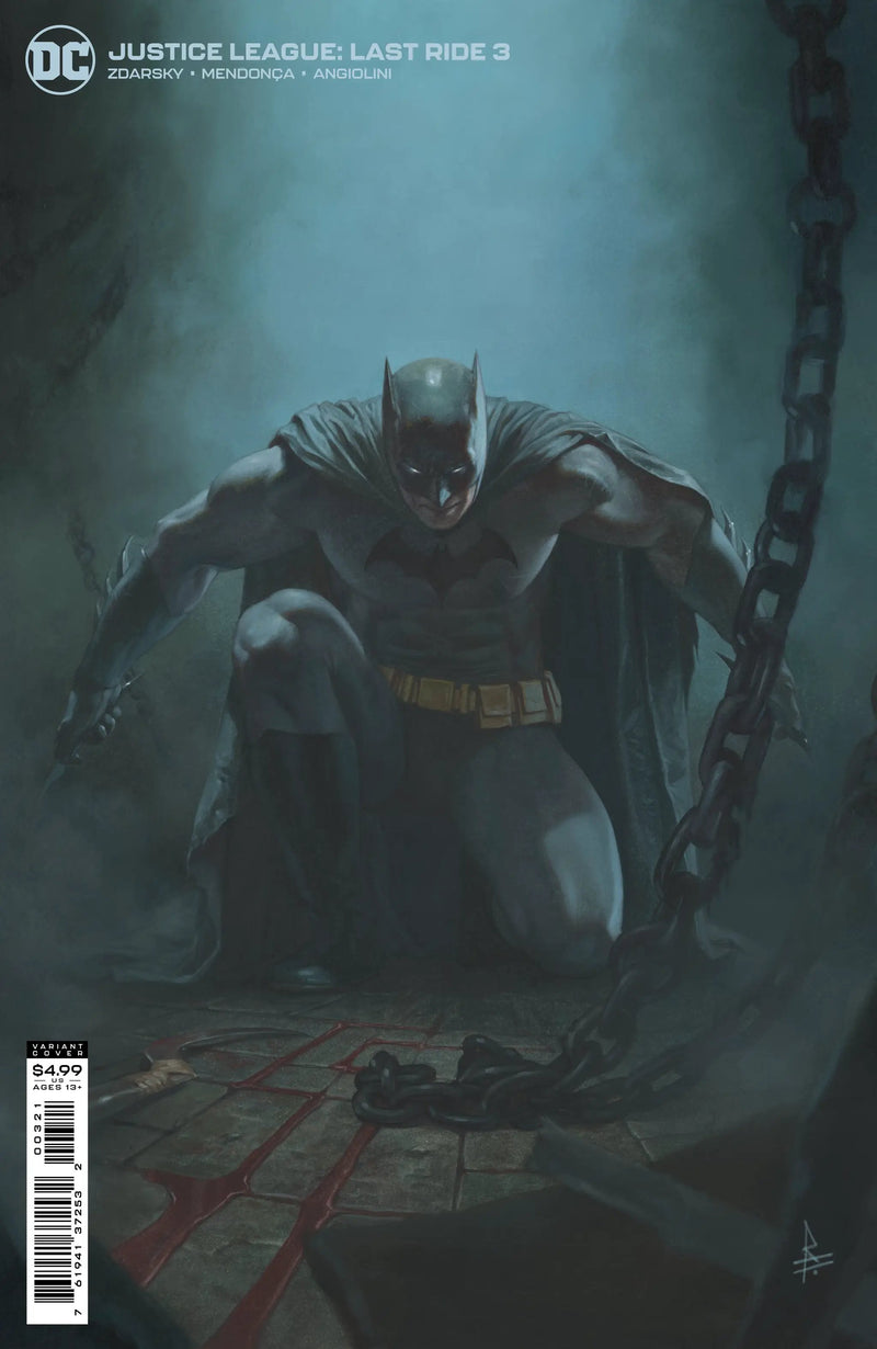 Justice League Last Ride #3 (Of 7) B Riccardo Federici Card Stock Variant (07/13/2021) Dc