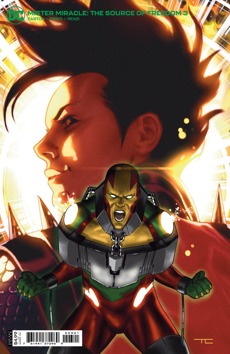 Mister Miracle The Source Of Freedom #3 (Of 6) B Taurin Clarke Card Stock Variant (07/27/2021) Dc