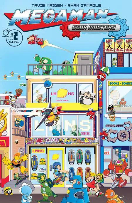 Mega Man Gear Masters #2 (Of 5) B Tavis Maiden Variant (11/11/2026) Udon