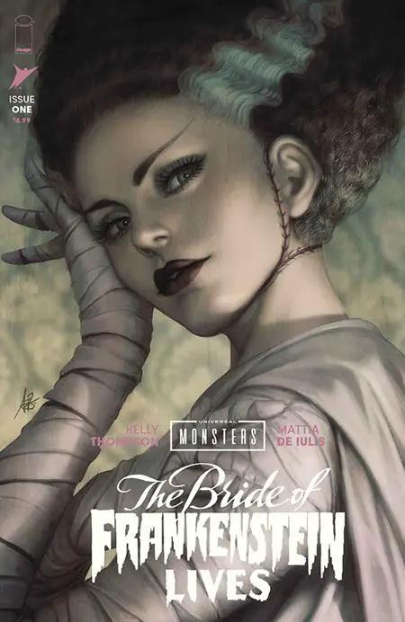 Universal Monsters Bride Of Frankenstein Lives #1 (Of 4) C Stanley Artgerm Lau Variant (10/28/2026) Image