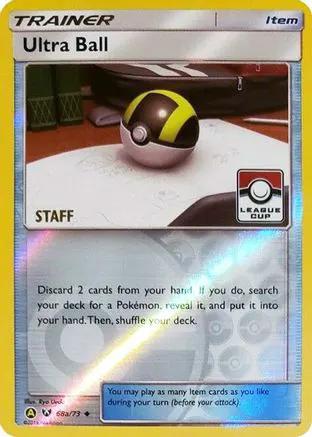 Ultra Ball (League Cup) [Staff] 68a/73 - League & Championship Cards Reverse Holofoil