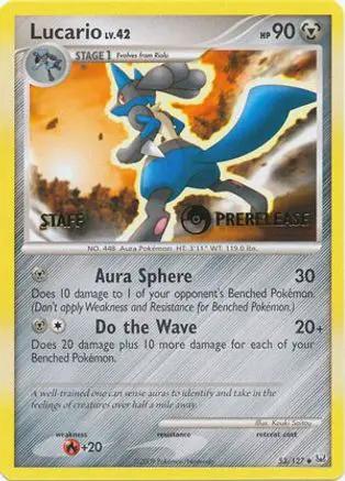 Lucario 053/127 - Diamond and Pearl Promos