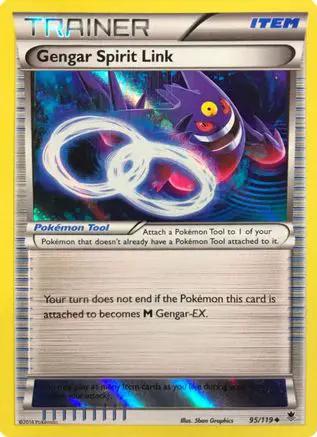 Gengar Spirit Link (Alternate Holo) (Gamestop Exclusive) 095/119 - Miscellaneous Cards & Products Holofoil