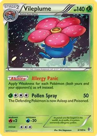 Vileplume (BW Boundaries Crossed) 003/149 - Deck Exclusives