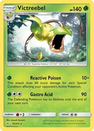 Victreebel 015/214 - SM  Unbroken Bonds