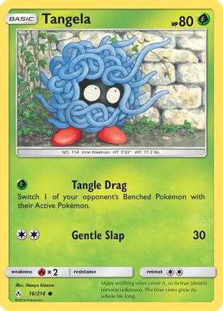 Tangela 016/214 - SM  Unbroken Bonds