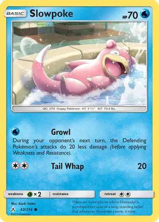 Slowpoke 042/214 - SM  Unbroken Bonds