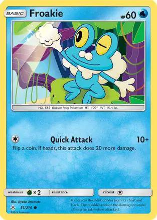 Froakie 051/214 - SM  Unbroken Bonds