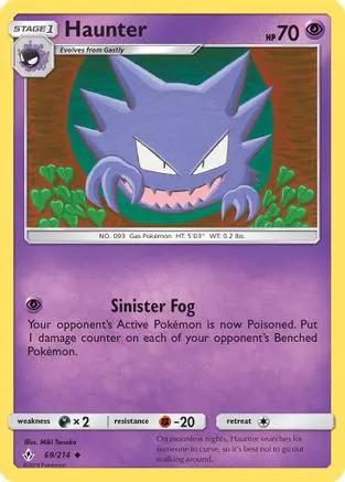 Haunter 069/214 - SM  Unbroken Bonds