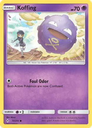 Koffing 073/214 - SM  Unbroken Bonds